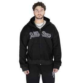 MR Clothing Men Split Font Box Zip Hoodie
