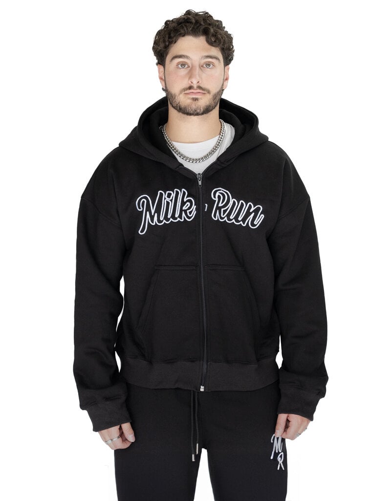 MR Clothing Men Split Font Box Zip