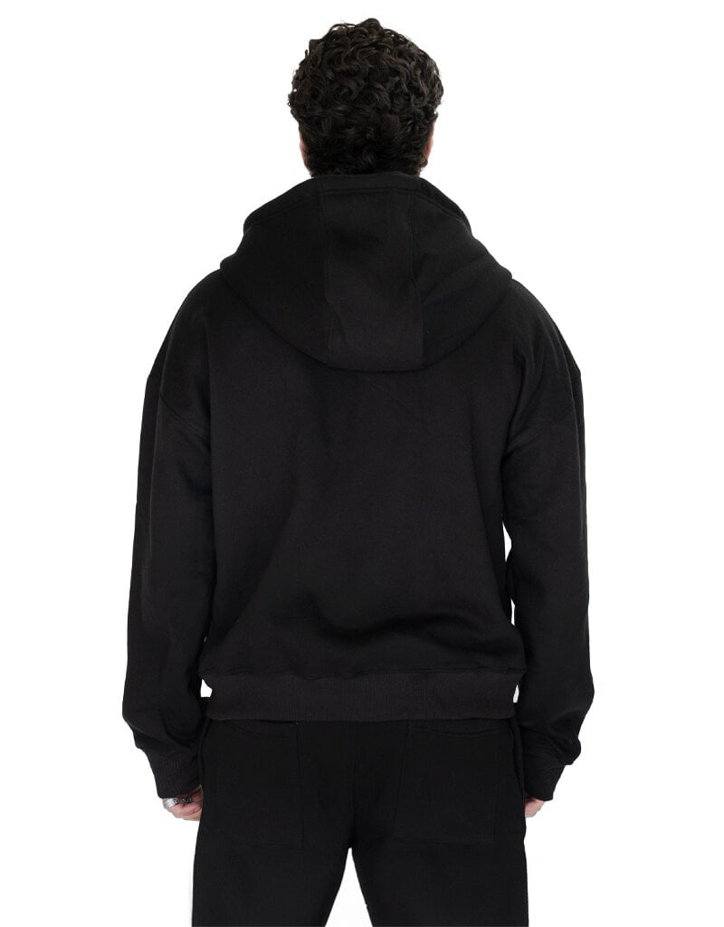 MR Clothing Men Split Font Box Zip