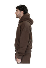 MR Clothing Men Silk Dove Box Crop Hoodie