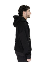 MR Clothing Men Silk Dove Font Box Crop Zip