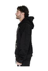 MR Clothing Men Silk Dove Font Box Crop Zip