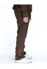 MR Clothing Men Silk Dove Wide Leg Sweat Pant