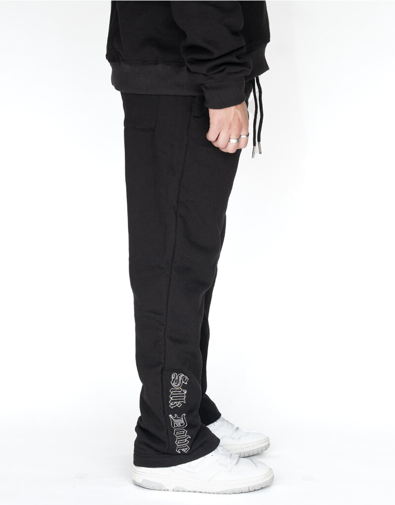 MR Clothing Men Silk Dove Wide Leg Sweat Pant