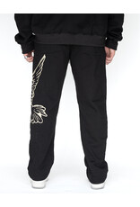 MR Clothing Men Silk Dove Wide Leg Sweat Pant