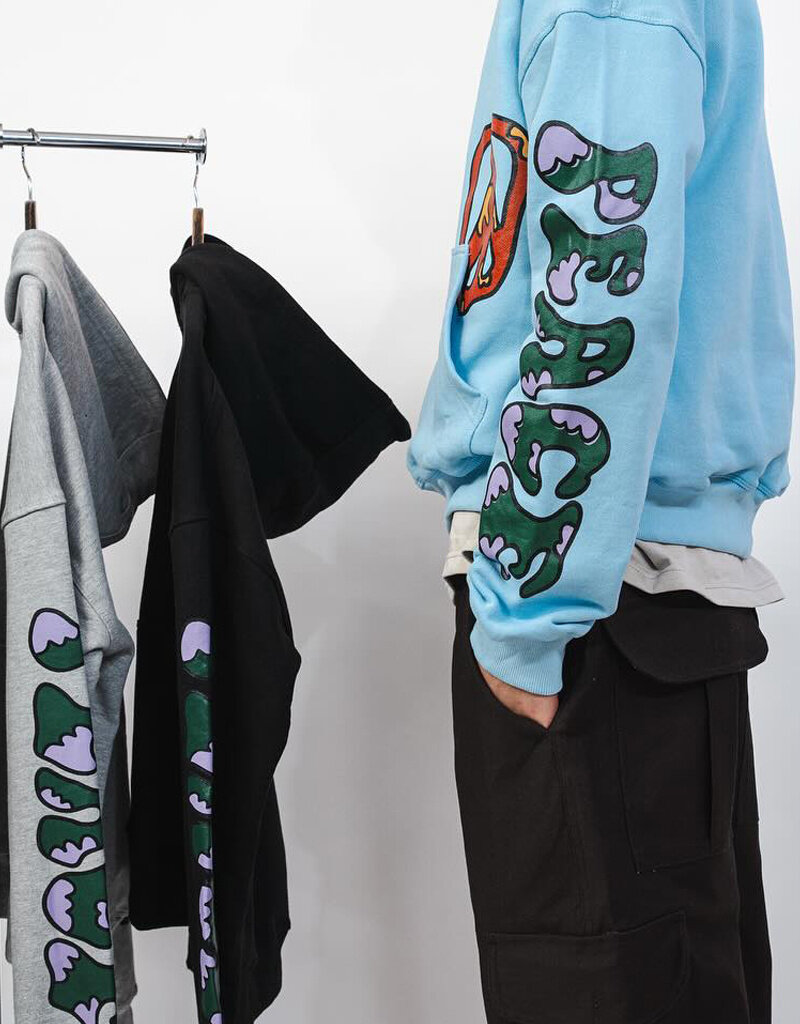 MR Clothing Men Peace Box Hoodie