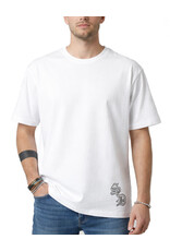 MR Clothing Men Silk Dove Rhinestone Tee