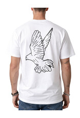 MR Clothing Men Silk Dove Rhinestone Tee