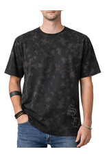 MR Clothing Men Silk Dove Rhinestone Tee
