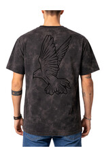 MR Clothing Men Silk Dove Rhinestone Tee