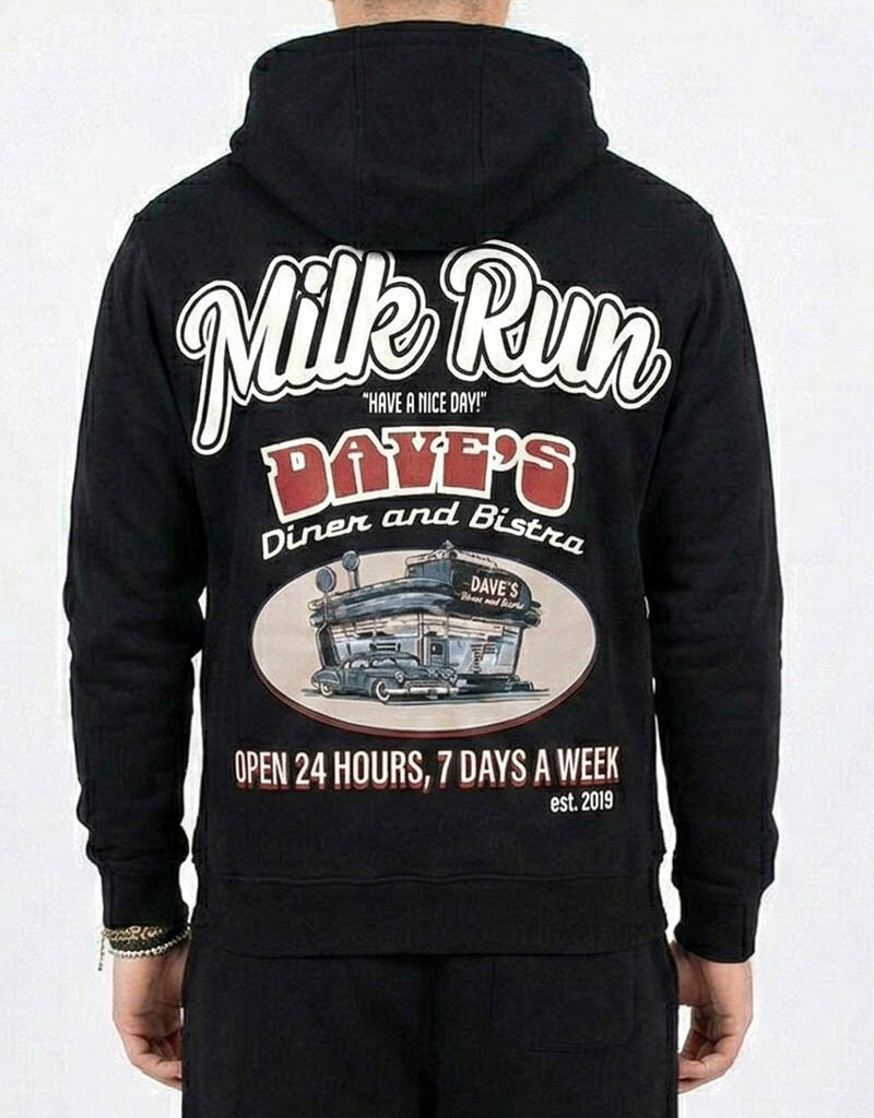 MR Clothing Men Daves Diner Classic Hoodie