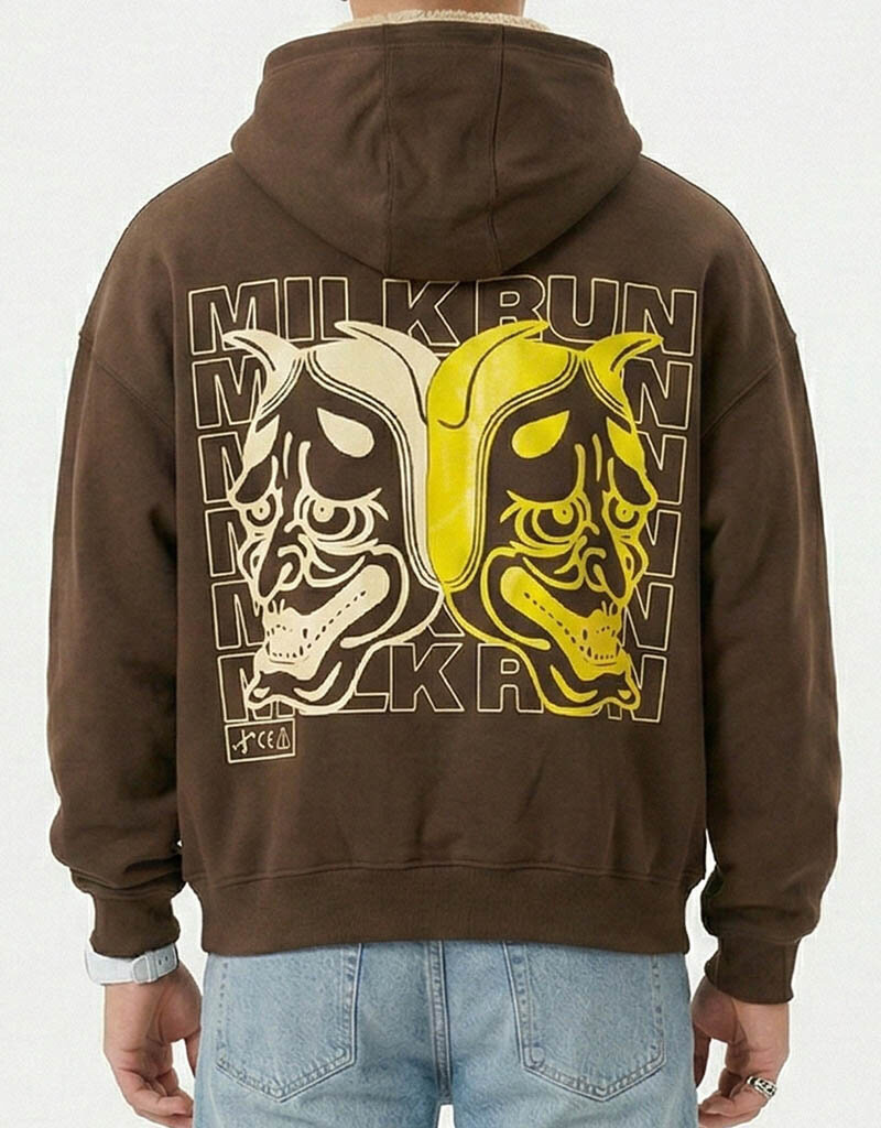 MR Clothing Men Oni Box Hoodie