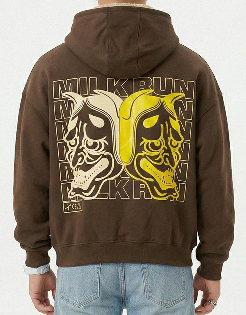 MR Clothing Men Oni Box Hoodie