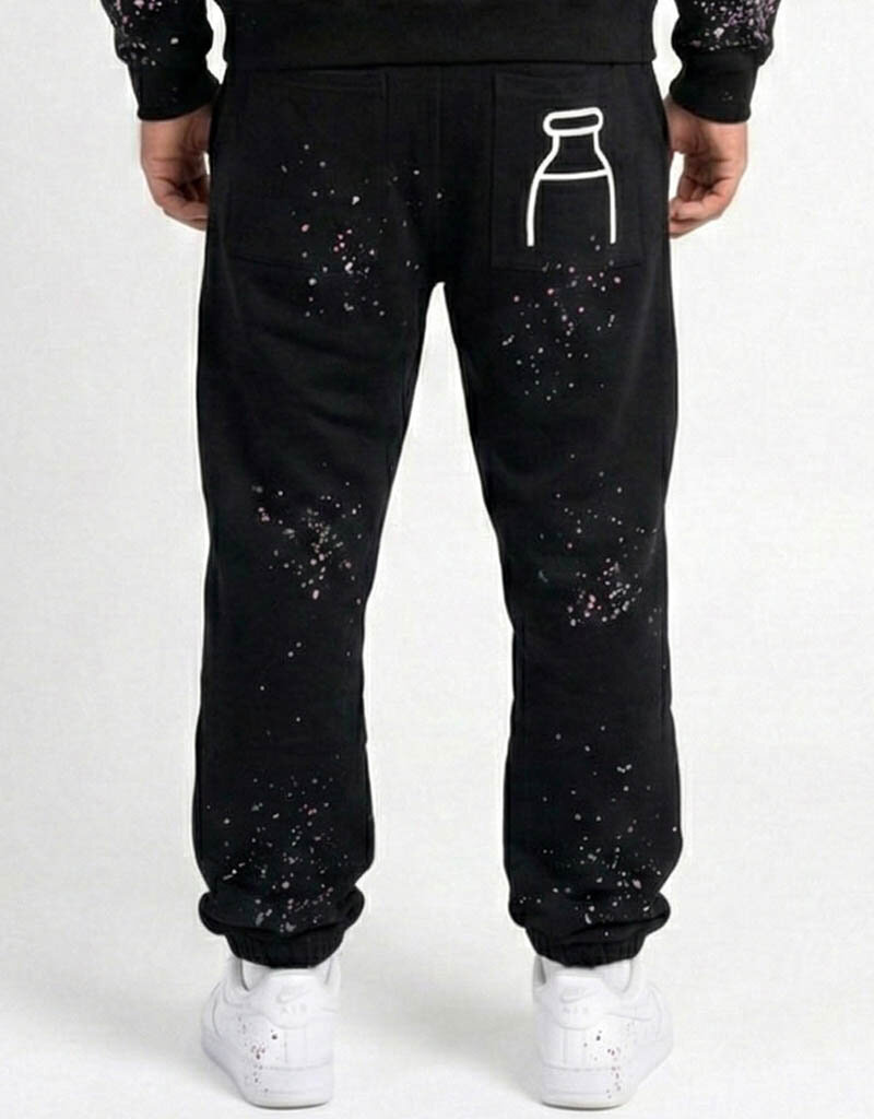 MR Clothing Men Spilt Milk Sweat