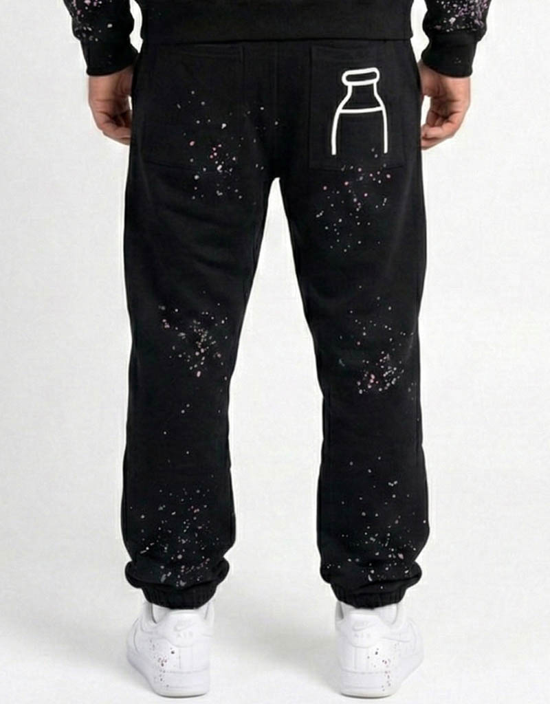 MR Clothing Men Spilt Milk Sweat