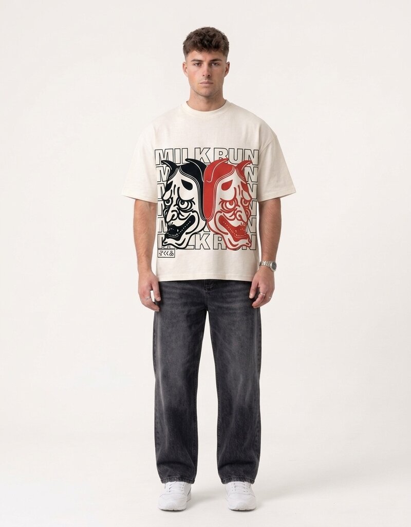 MR Clothing Men Oni Box Tee