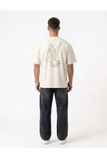 MR Clothing Men Silk Dove Rhinestone Tee