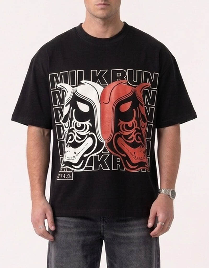 MR Clothing Men Oni Box Tee