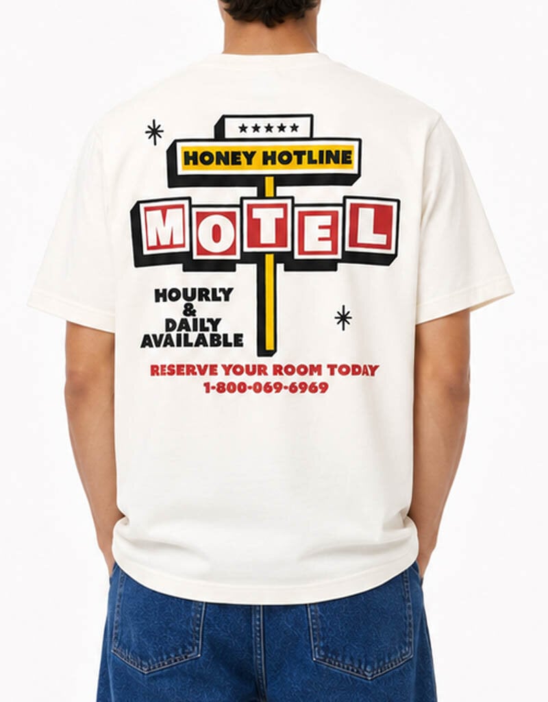 MR Clothing Men Lucky Lodge Box Tee