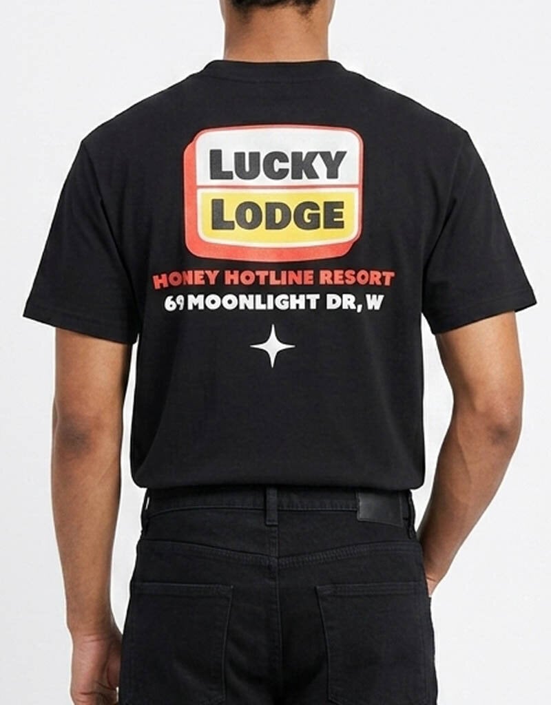 MR Clothing Men Lucky Lodge Motel Classic Tee