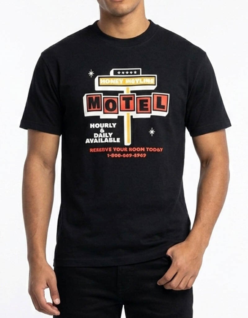 MR Clothing Men Lucky Lodge Motel Classic Tee