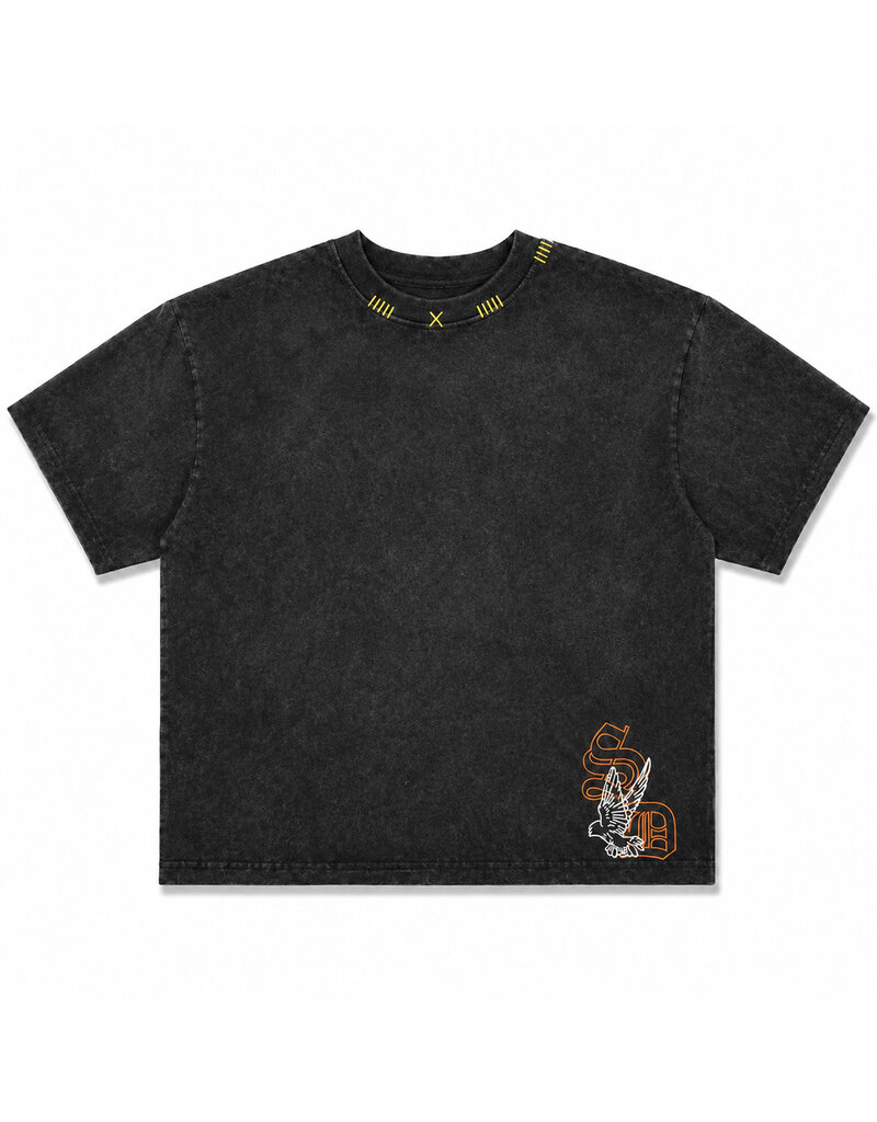 MR Clothing Men Silk Dove Angel Box Tee