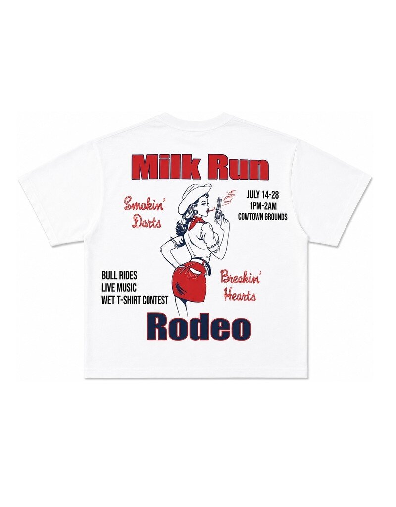 MR Clothing Men Rodeo Box Tee