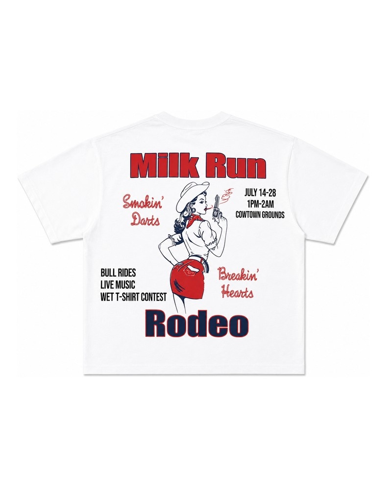 MR Clothing Men Rodeo Box Tee