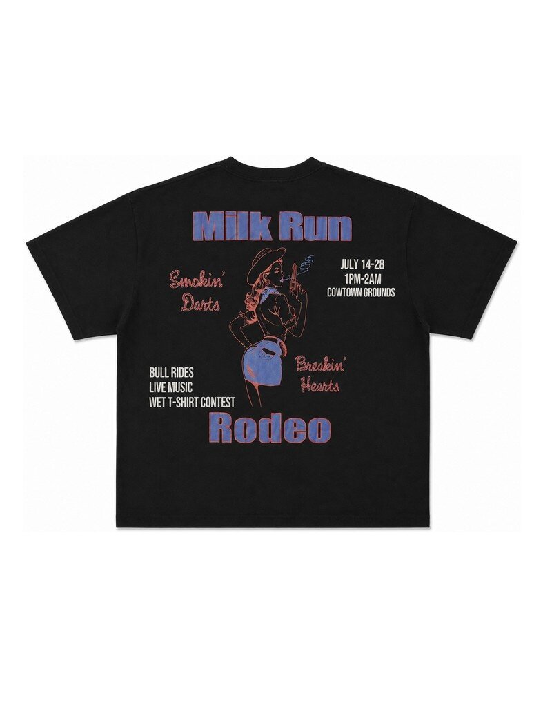MR Clothing Men Rodeo Box Tee