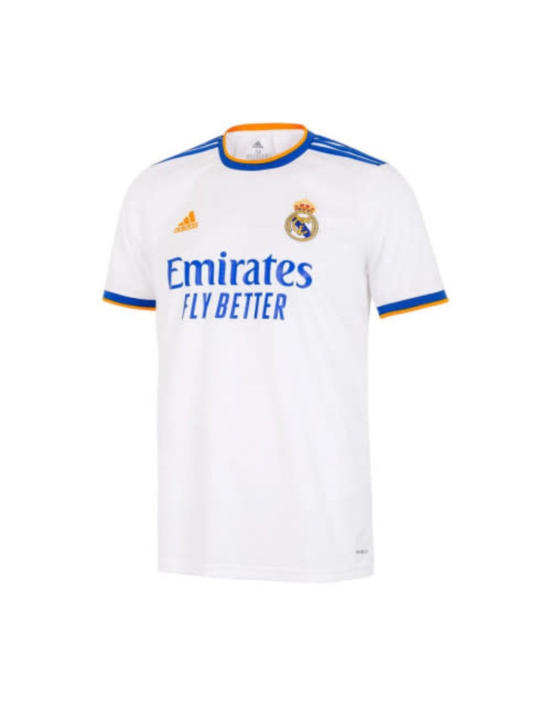 adidas Youth Real Madrid Home Jersey 21/22
