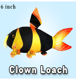 Green Pleco 6" Clown Loach Plushie