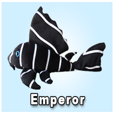 Green Pleco 12" Emperor Pleco Plushie