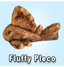 Green Pleco 12" Fluffy Pleco Plushie