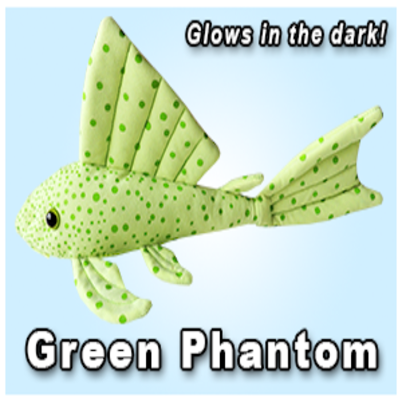 Green Pleco 12" Green Phantom Pleco Plushie