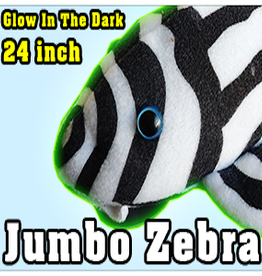 Green Pleco 24" Jumbo Zebra Pleco Plushie