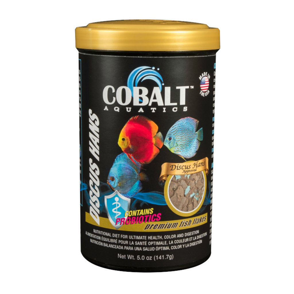 Cobalt Discus Hans Flake 5oz Fish Gallery