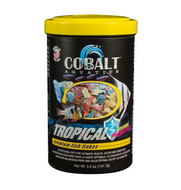 Cobalt Aquatics Cobalt Tropical Premium Flake 5oz