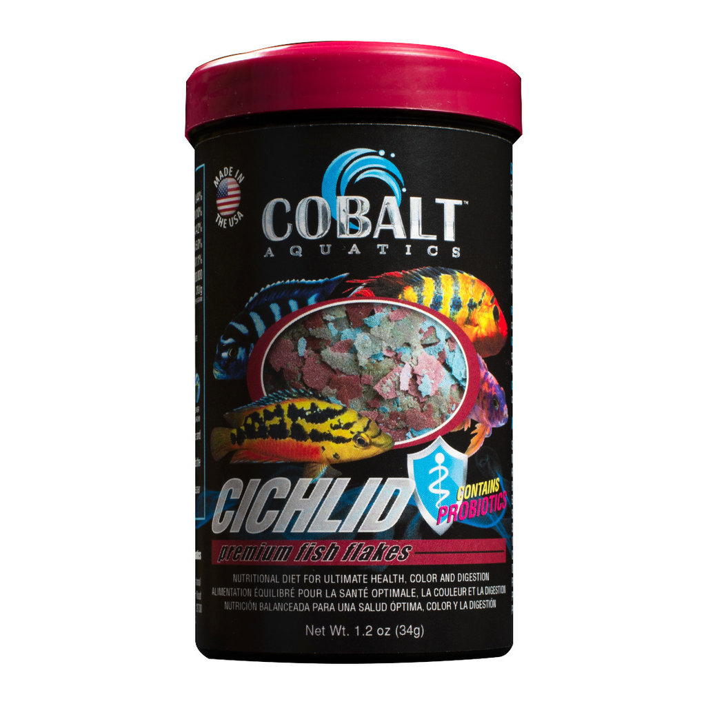 Cobalt Aquatics Cobalt Cichlid Flake 1.2oz