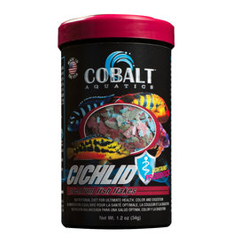 Cobalt Aquatics Cobalt Cichlid Flake 1.2oz