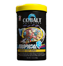 Cobalt Aquatics Cobalt Tropical Premium Flake 1.2oz
