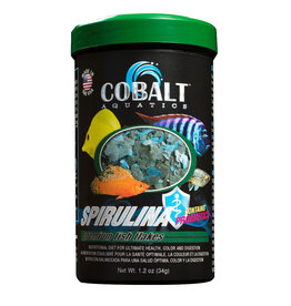 Cobalt Aquatics Cobalt Spirulina Flake 1.2oz