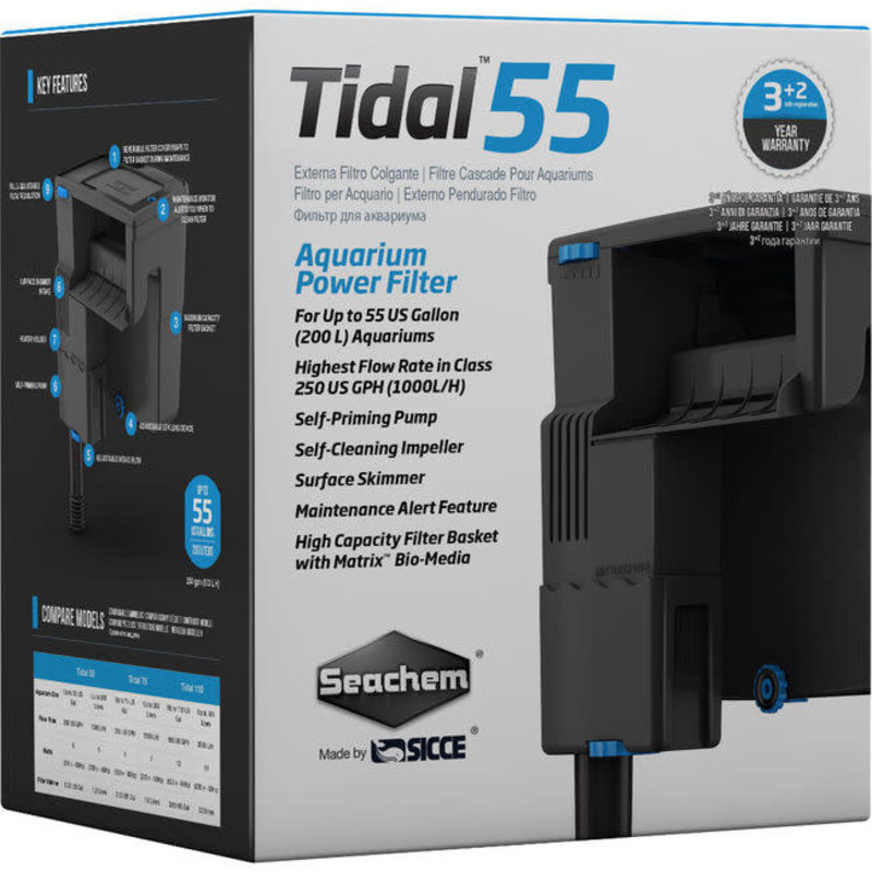 Seachem Laboratories Tidal 55 Filter