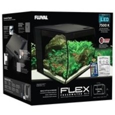 Hagen Products Fluval Flex Aquarium Kit 9 G - Black