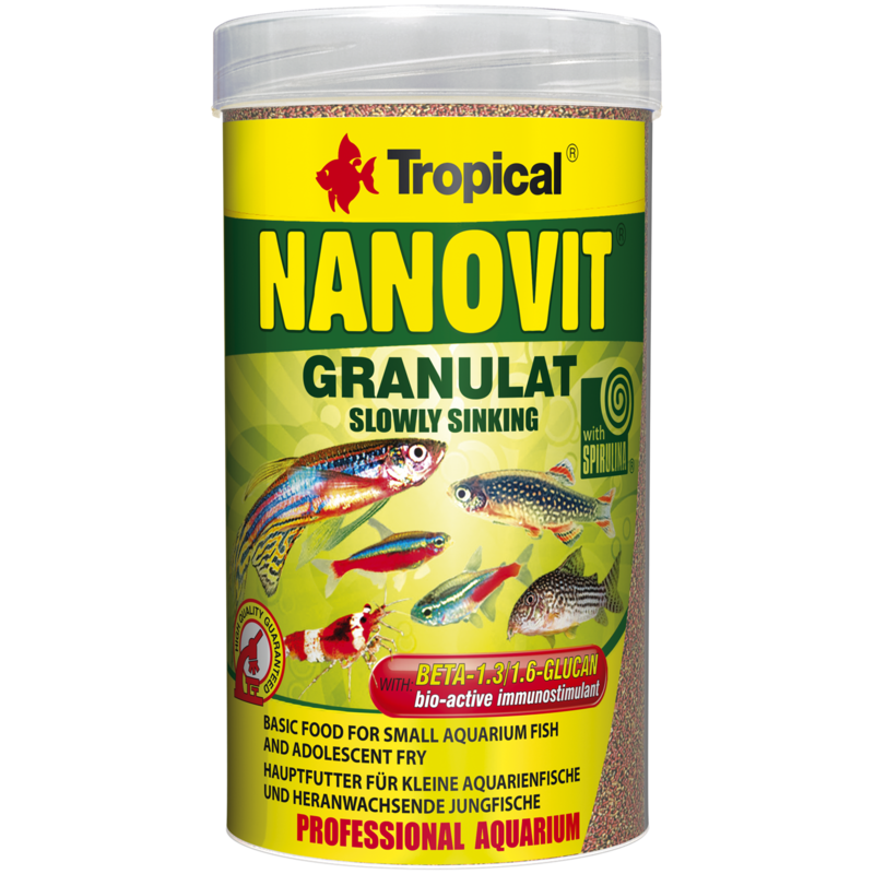 Tropical Nanovit Granules tin 100ml / 70g (2.47 oz)