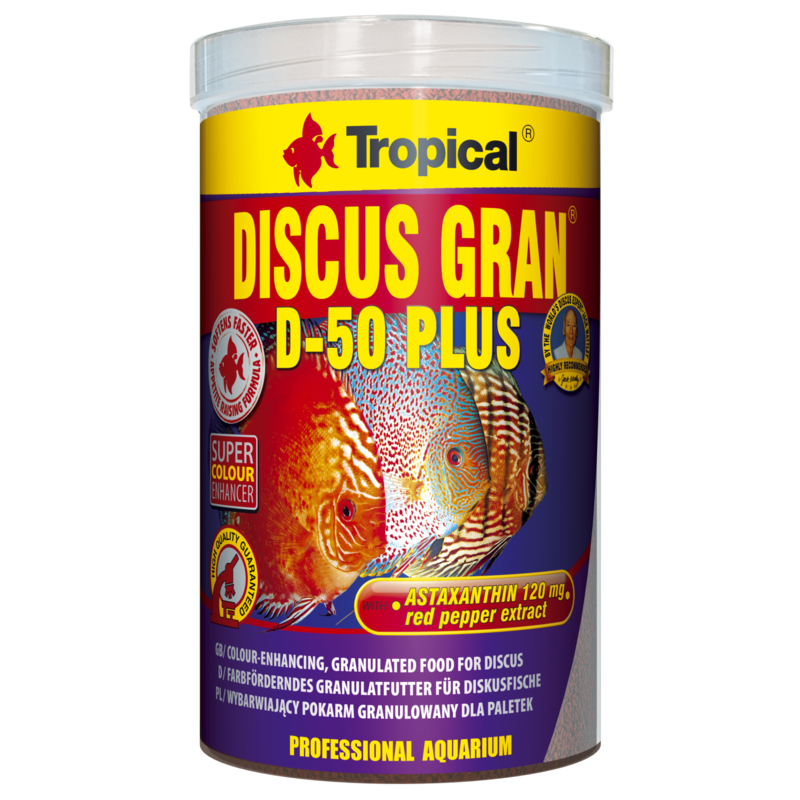 Tropical Discus D-50 Plus Granules 250ML/110G (3.88 oz)