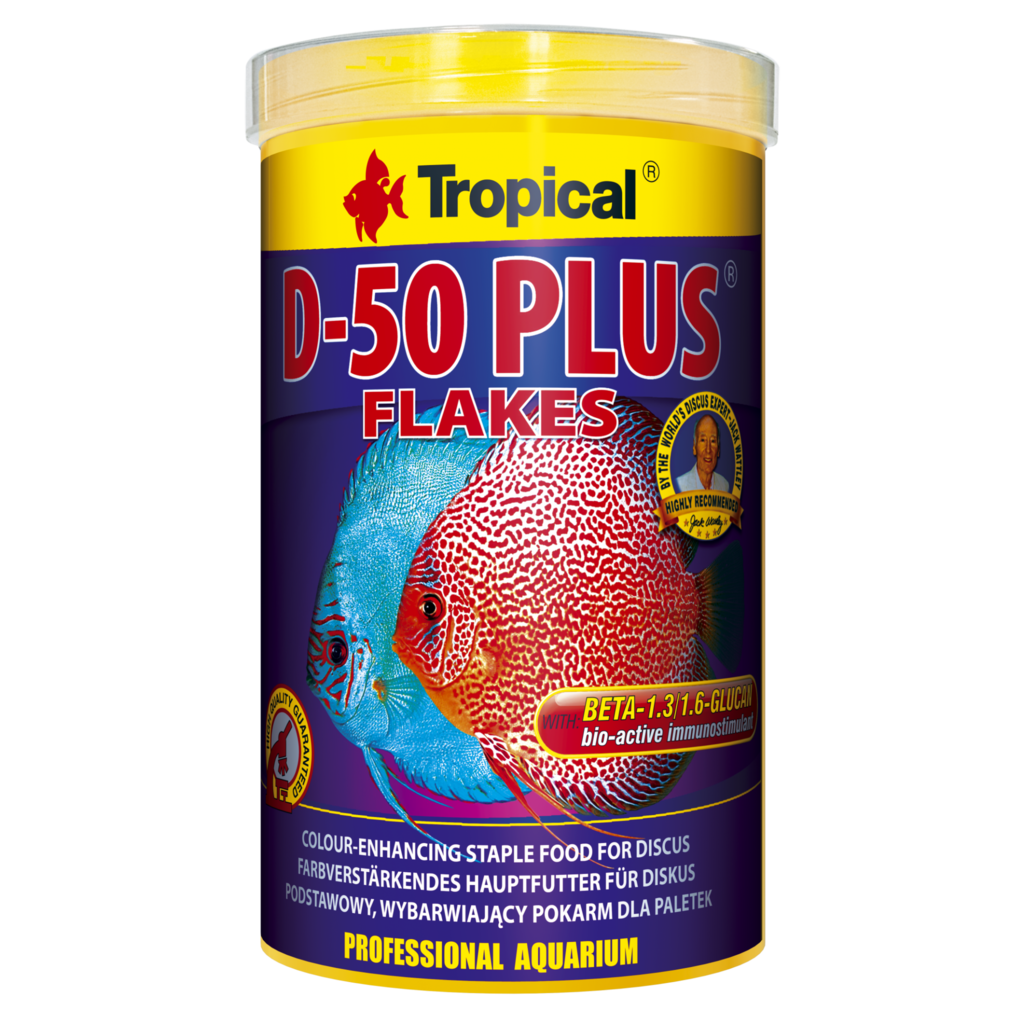 Tropical D-50 Plus Flakes tin 1000ml / 200g (7.05 oz)