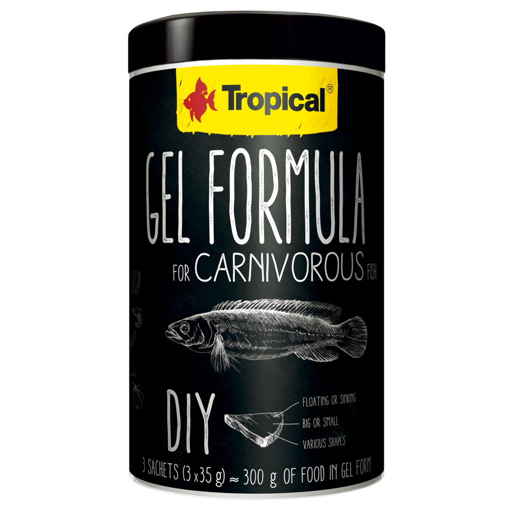 Tropical Gel Formula Carnivore 1000ML/105G (3x35g) (3x1.23 oz)