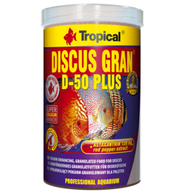 Tropical Discus D-50 Plus Granules 1000ML/440G (15.52 oz)