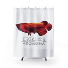 Printify Arowana Shower Curtain