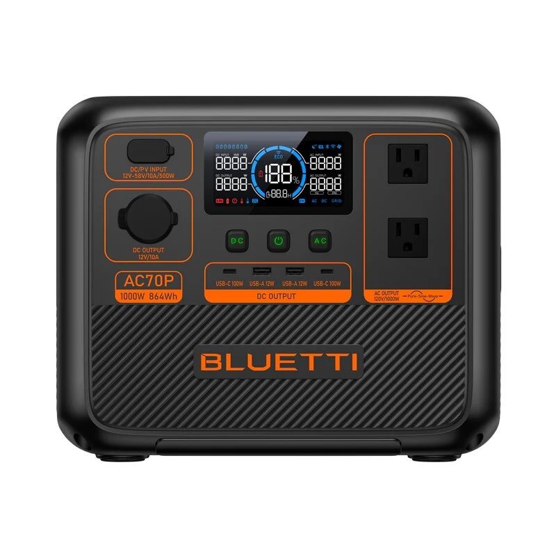 Bluetti AC70P Battery Backup
